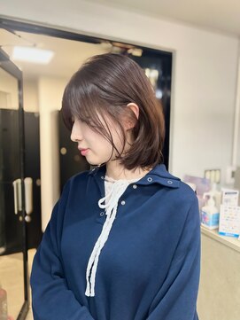 エトラ 渋谷店(etora) くびれレイヤーボブ × ショコラブラウン