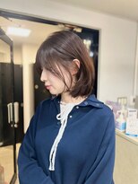 エトラ 渋谷店(etora) くびれレイヤーボブ × ショコラブラウン