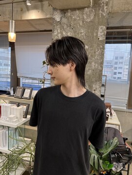 リラクオーレメンズ(LIRA CUORE men's) シャドウパーマ/メンズ縮毛矯正/毛流れセンターパート