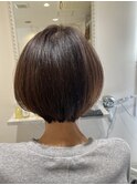 丸みミニボブ