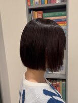 アース コアフュールボーテ 東松山店(EARTH coiffure beaute) シルクストレート_酸性ストレート_髪質改善_切りっぱなしボブ