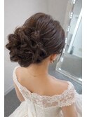 ブライダルヘアセット☆