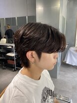 テールバイルシエル(TERRE by Le ciel) 韓国メンズヘア/ダウンパーマ/センターパート