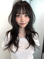ラパンセヴェール(LA PENSEE VERT)&nbsp;透明感グレージュカラー×ハッシュカット