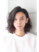 アンニュイ×クセ毛風×ボブ×インナーカラー