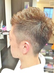 #くせ毛を活かす#リーゼントボウズ・Hommehair2nd