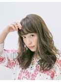 柔らかな雰囲気のロングスタイル♪ プラスウイング