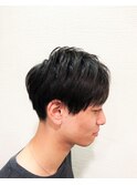 ツーブロックマッシュ