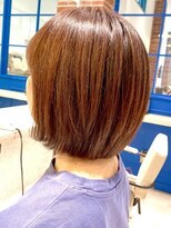 クアトログランシュ 水戸店(QUATRO×GranCieux) ミディアムボブ