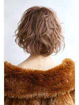 ブラン 天王寺(Blanc) 【Blanc/天王寺】ミルキーベージュ/ウォームオレンジュ/ボブ