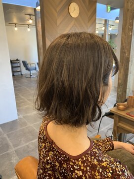ラグヘアーワークス 草薙店(LAG HAIR WORKS) 楽々切りっぱなしボブ