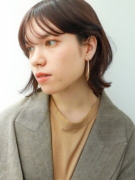 スクリーンギンザメゾン 銀座(SCREEN GINZA MAISON.) クラゲヘアー/小顔に見せるヘア/ココアベージュ/銀座