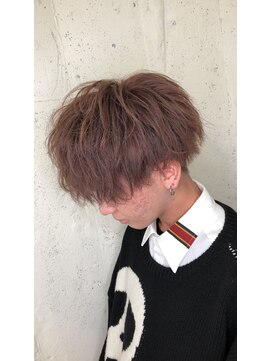 ネクスト 静岡店(NEXT) 【NEXT shizuoka 竹田】ピンクブラウン×前下がりマッシュ