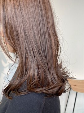 ヘアサロン ピース(hair salon PIECE) 柔らかミディ ミディアムレイヤー 透明感 アッシュ
