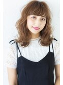 大人可愛い/20代30代40代/小顔/イルミナカラー/ウェーブ北千住