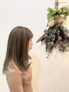 ヘアーメロー(hair mellow) 大人透明感カラー☆ hair mellow♪