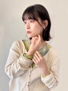 レイラバイアフロート 吉祥寺(Lila by afloat) ボブショート/ショートボブ/ワンレンボブ/暗髪/黒髪ボブ