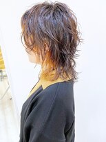 モリオフロムロンドン 松戸店(Morio from London)&nbsp;【松戸　ムラマツ】ハイライト大人かわいいオレンジウルフ