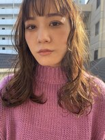 アールヘア ナチュラルアンドオーガニックサロン オーガニックカラーベージュ×カジュアルウェーブ