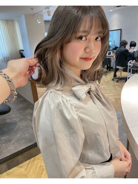 ロンド レア 天神大名店(Lond Le’a) ダブルカラー/インナーカラー/イヤリングカラー/ハイライト