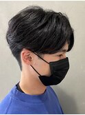 ニュアンスパーマセンターパートサイドパート韓国カルマパーマ