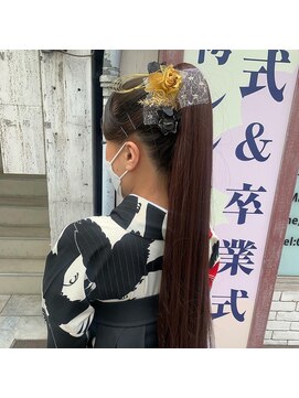 ボアップ 新居浜店(boappu) #成人式 #卒業式 #ヘアセット