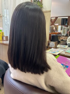 コアフィールフィス(COIFFURE fils) 新規お得クーポンあり【見附　今町】お子様☆セミロングヘア