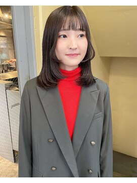 エンシー(ENCI) ストレートロブ/カーキグレージュ