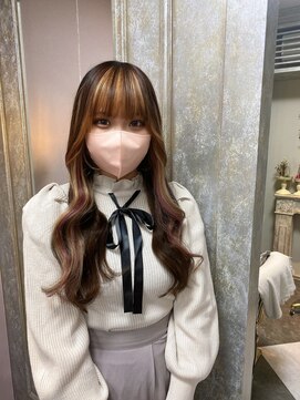 ガルボヘアー 名古屋栄店(garbo hair) #名古屋#栄#プルエクステ#インナーカラー#ロング#10代#20代