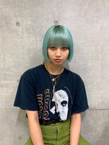 ザ ドット(THE DOT) グリーンカラー × カット