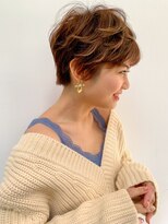 ロンドエニカ 大宮(Lond enika)&nbsp;lond 惇平　大人ガーリーモードヘアチョコレートプリカール