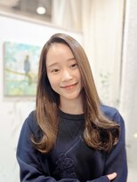 ウミネコ美容室 センター北hanare店(Umineko美容室) ナチュラルロングヘア