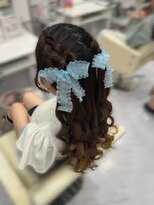 ヘアセットアリエス(aries)&nbsp;ハートハーフツイン