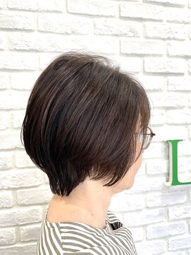 ルッカランス 経堂店(Lucca Lance) 乾かすだけでまとまるショートボブ
