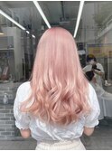 【埼玉ブリーチの神様】ハイトーンクリアピンク
