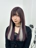 カラー＋人毛100%エクステ(60本)