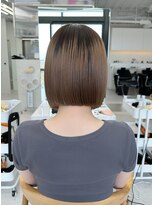 ビューナゴヤ 名駅(VIEW NAGOYA)&nbsp;黒髪カタログ/ボブルフ/小顔に見せるヘア/ワンレン