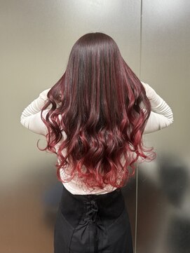 ワンスタイル(One style) 【ケアブリーチ1回　学割U24】バレイヤージュ＋髪質改善