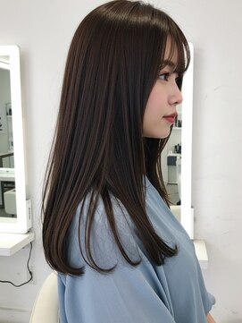 エル 新小岩(elu) 美髪/ワイドバング/レイヤーカット/くすみベージュ/新小岩駅