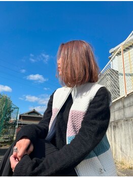 アムールアカラ(Amour Akala .hk)の写真/ブリーチ＝傷めるイメージがありますが当店では肌をいたわる・地肌を傷つけないカラーを取り扱ってます！