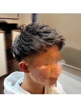 メンズ ヘアー ジーズ(Men's hair G's) ミドルフェード×ソフトツイスト