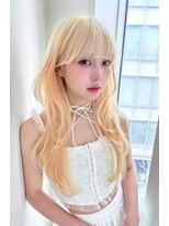 レミエ ダイカンヤマ(lemiie)&nbsp;レイヤーカット☆ハッシュカット☆ハイトーン韓国ヘア☆