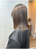 【透明感カラー】オリーブグレージュ