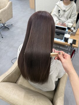 エルヘアメゾン(el. hair maison) ラベンダーベージュ☆目指せ艶髪！髪質改善！