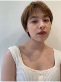ベリーショート＊ベージュカラー