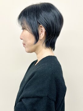 ラウンジ モリオ イケブクロ(Lounge MORIO Ikebukuro) ＊くびれショート大人ショート耳かけショート前下がりショート