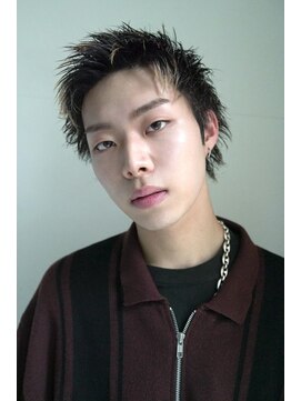 クレア(CREA) メンズスパイキーショートメンズカット眉毛眉毛サロンハイライト