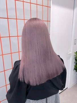 ベレーザ 渋谷神南(Beleza) 16249ブリーチ＆ダブルカラーナチュラルブラウンパールベージュ