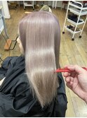 ホワイトパープル　＃ハイトーン　＃ブリーチ　＃ホワイト