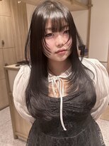 ゼストソエル(ZEST soell)&nbsp;立川/レイヤーカット/ざくざくレイヤー/ブルーブラック